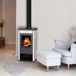BELLEZA VANESSA LUX IVORY 12KW Holzofen