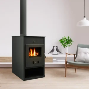 BELLEZA ATLANT CM Holzofen mit Warmhalteplatte, 15 kW