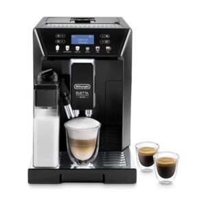 De'Longhi Eletta Kaffeevollautomat – Schwarz – Espresso (Kapsel) – 15 bar – Kaffeebohnen