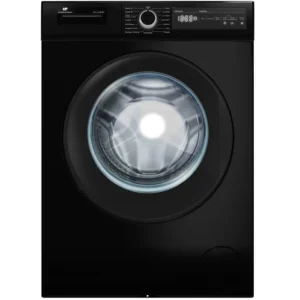 CONTINENTAL EDISON CELL12140IBT Frontlader-Waschmaschine – 12 kg – Breite 59,6 cm – Energieeffizienzklasse A – 1400 U/min – Induktionsmotor – Mattschwarz