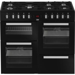 BEKO Elektroherd – 6 Gasbrenner + 1 Wokbrenner – 100 cm – PF335325DB