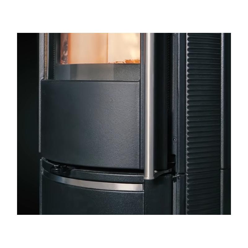 Anschließbarer gusseiserner Holzofen – LA NORDICA Marlena 7,5 kW – Bild 3